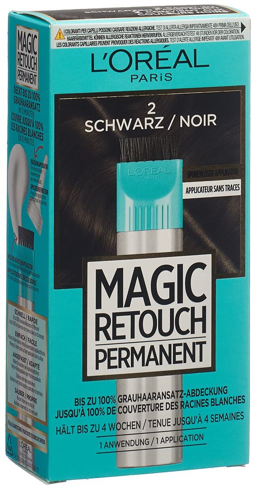 MAGIC RETOUCH Permanent 2 schwarz Tb 1 Stk