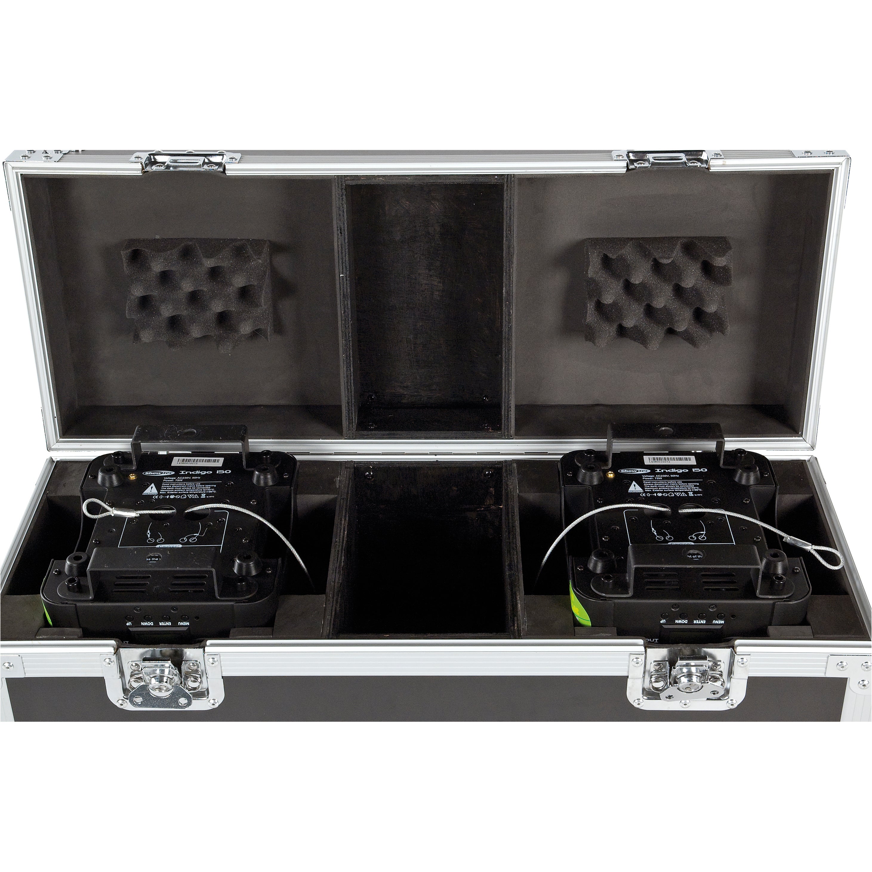 DAP flightcase voor 2x Indigo 150 of Phantom LED 25, 50 en 65