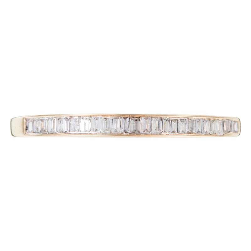 Bague Alliance Or jaune et Diamants