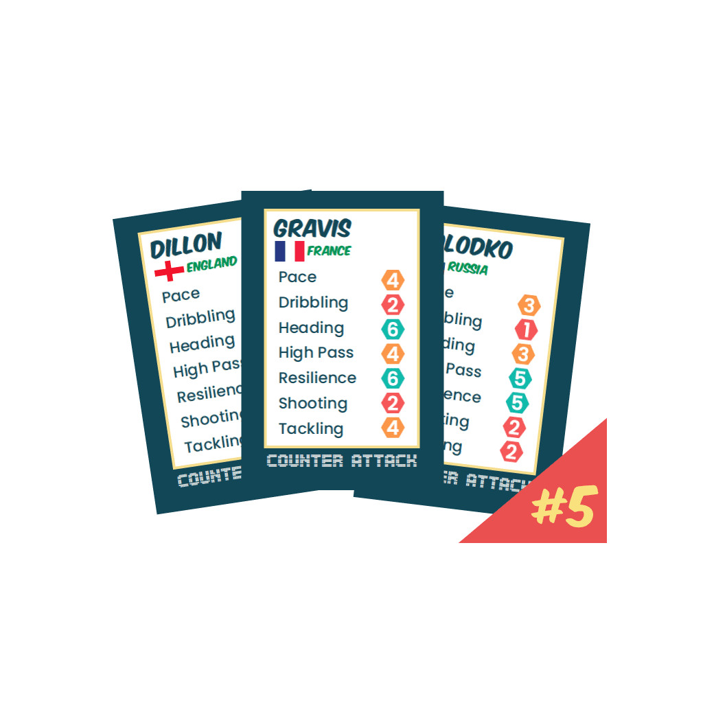 Counter Attack - Extra Player Cards Set 5