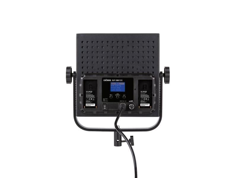 Dörr Dauerlicht DLP-1000 Kit RGB Dauerlicht-Set mit Wahl zwischen Akku-, oder Netzbetrieb