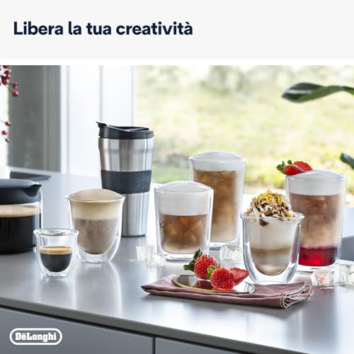 De'Longhi Eletta Explore ECAM452.57.G, Machine à Café Barista avec LatteCrema Hot and Cool, Machine à Espresso, Machine à Café Automatique, Extraction Froide, Gris Foncé : Cuisine et Maison