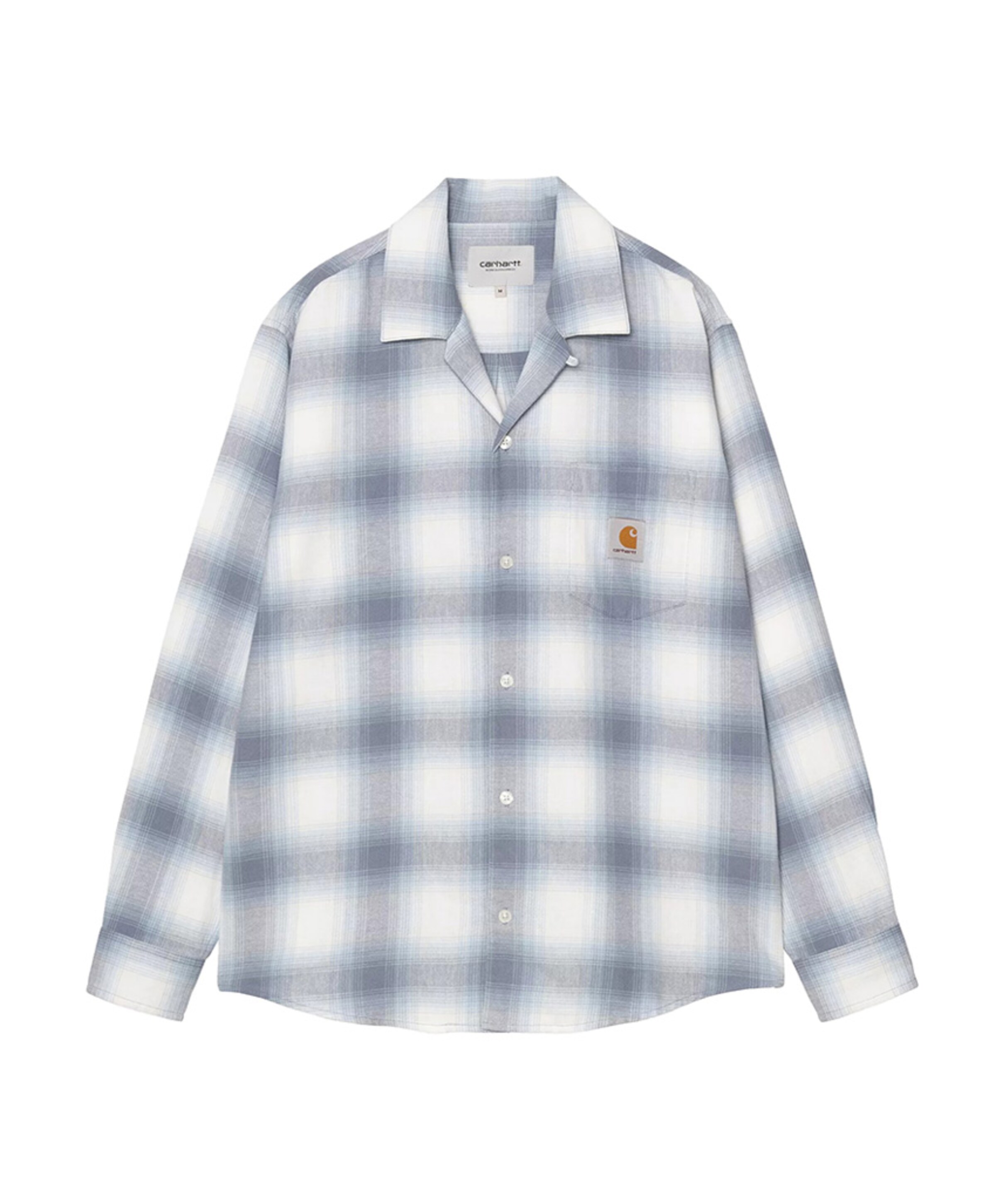 Carhartt WIP Heren overhemd lange mouw blauw