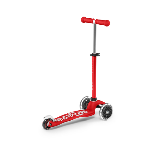 Patinete Mini Micro Deluxe Vermelho Led