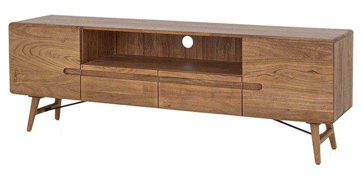 Tv-meubel Naturel Aura B180 x D40 x H60 cm