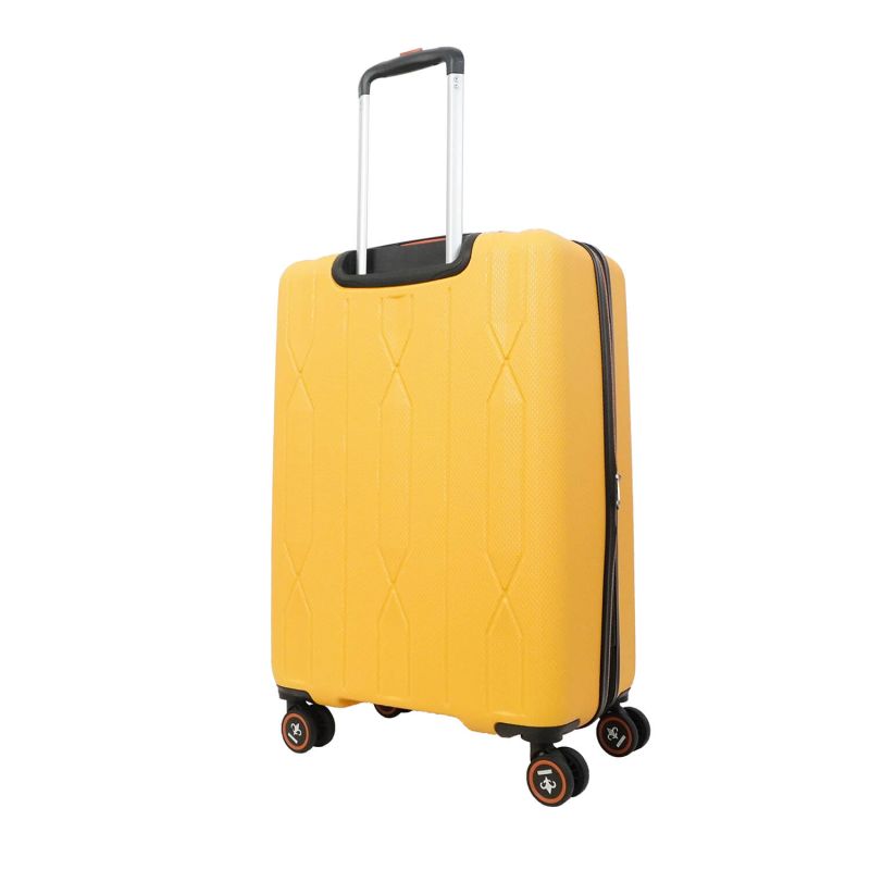 Lot de 3 valises rigides 330 Extensibles 55, 66 et 76 cm Moutarde