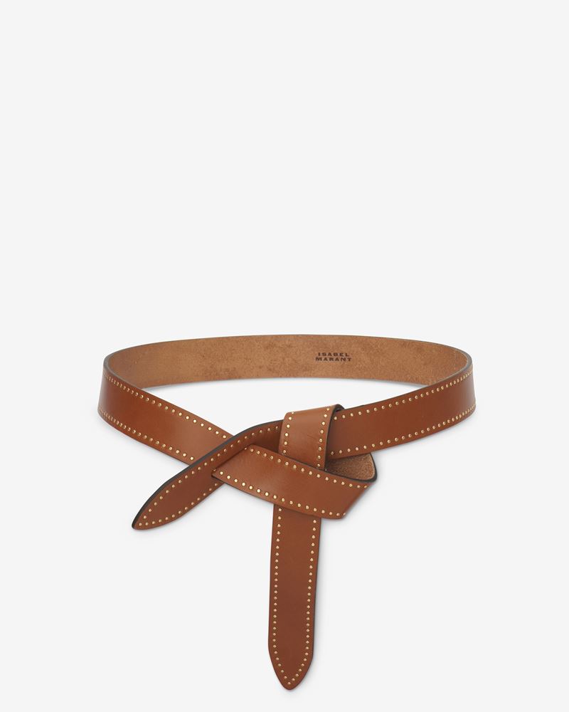 CEINTURE NŒUD EN CUIR LECCE
