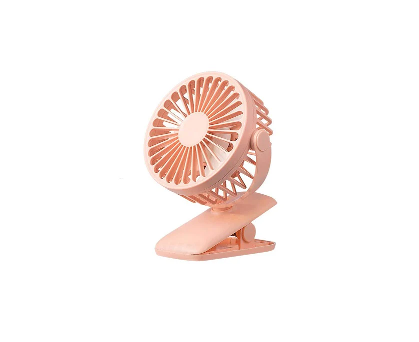 Mini Ventilateur à Pince de Table rose Vendos85