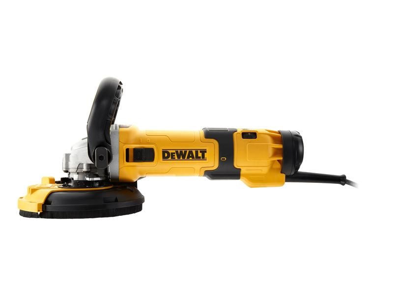 DEWALT Betonschleifer-Set DWE4257KT im Koffer Betonschleifer Set 125 mm mit Diamantschleiftopf