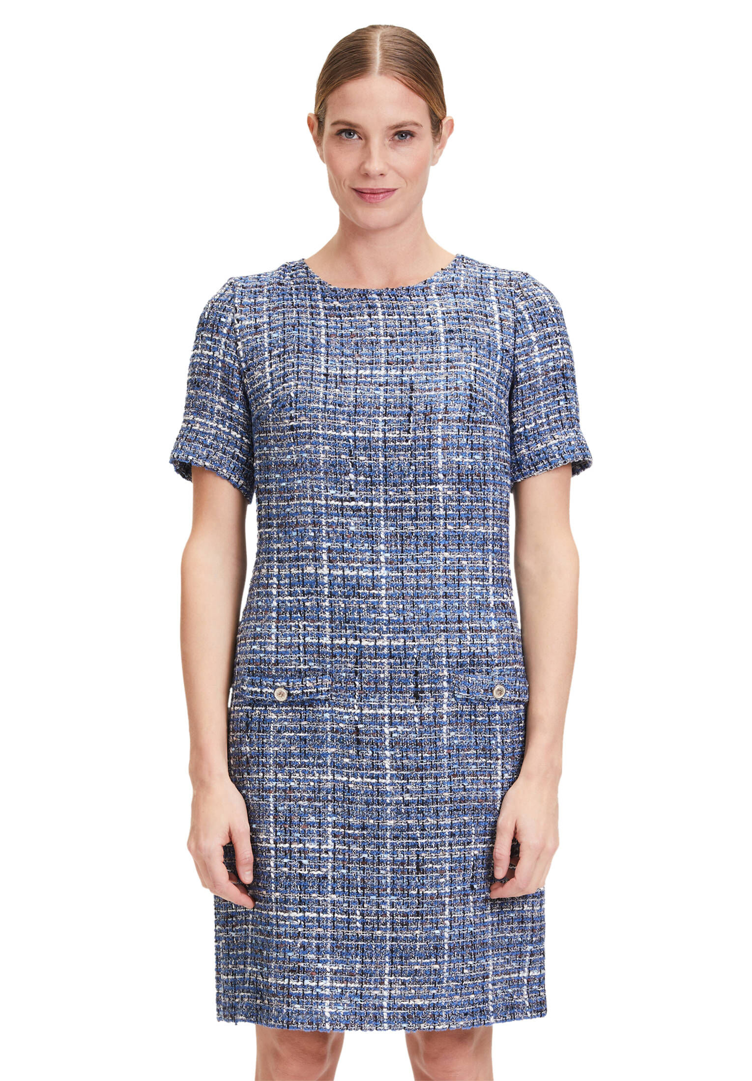 Cartoon| Damen Casual-Kleid mit Struktur