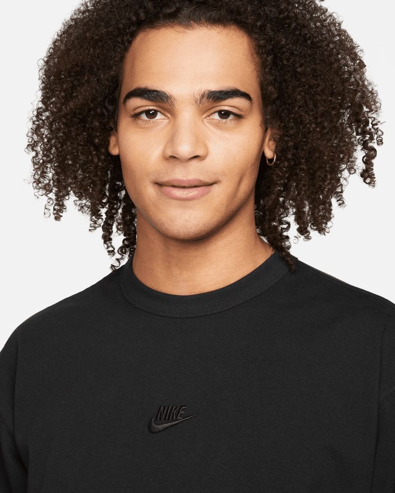 T-shirt manches longues Nike Sportswear Premium Essentials Noir pour homme