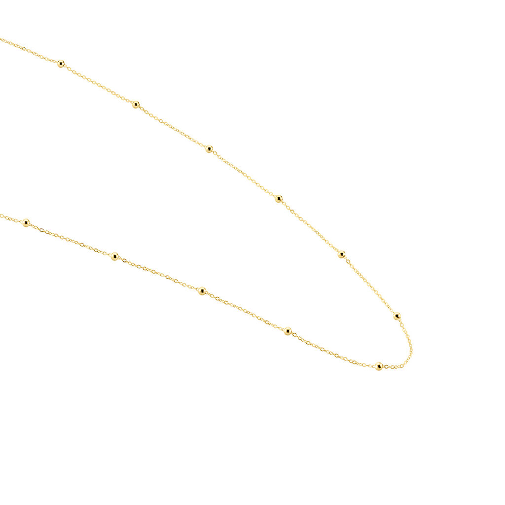 Collier Petites Boules Or Jaune