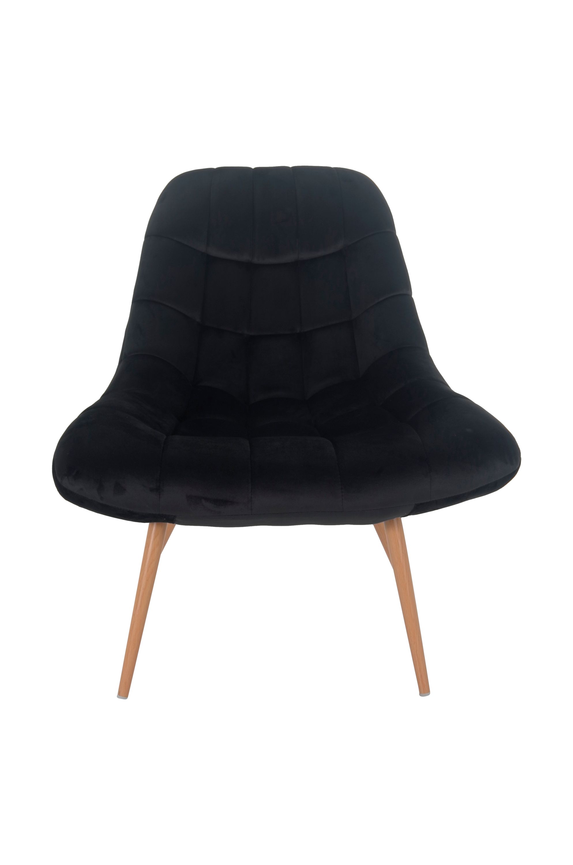 Sessel XXL Samt schwarz Holzoptik Relaxsessel Polstersessel Loungesessel