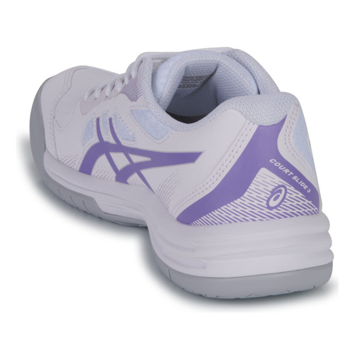 Asics - COURT SLIDE - Blanc / Violet