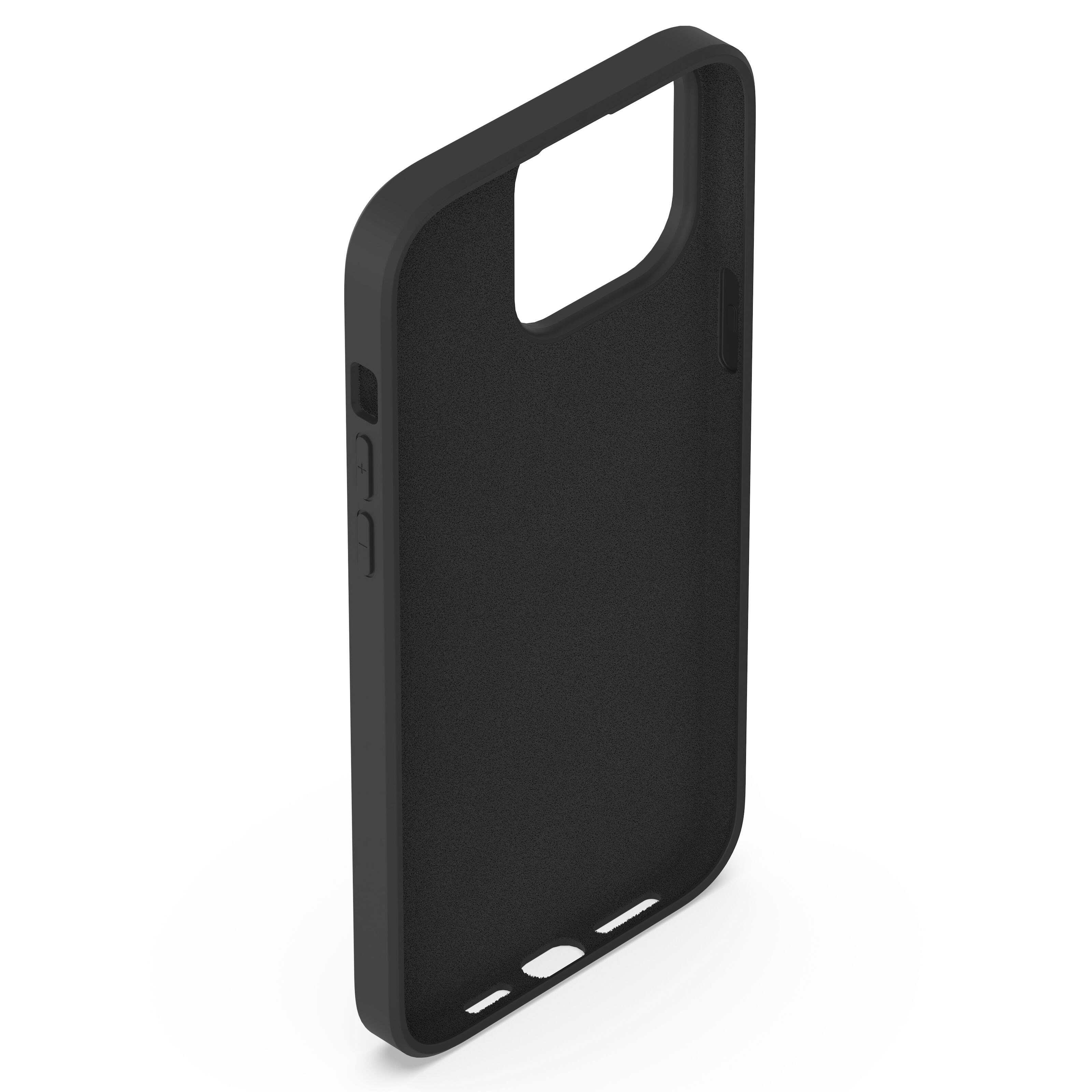 Linocell Rubber case for iPhone 14 Pro Max Svart