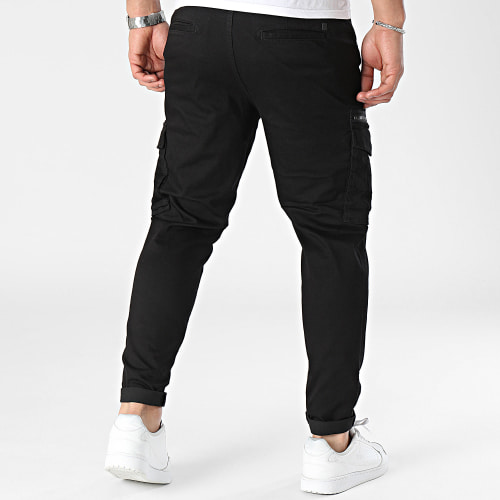 Pantalon Cargo Slim Stace Dex Noir