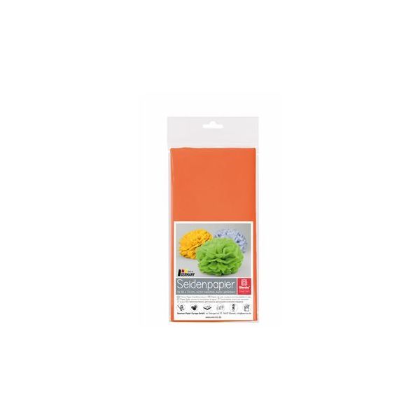 Werola Papel de Seda 20g 1050.40 Laranja 50x70cm 5 Un.