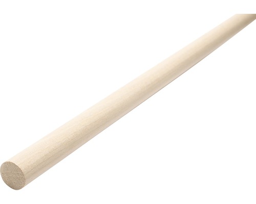 Ronde beukenhouten staaf Ø = 2 mm, lengte: 1000 mm