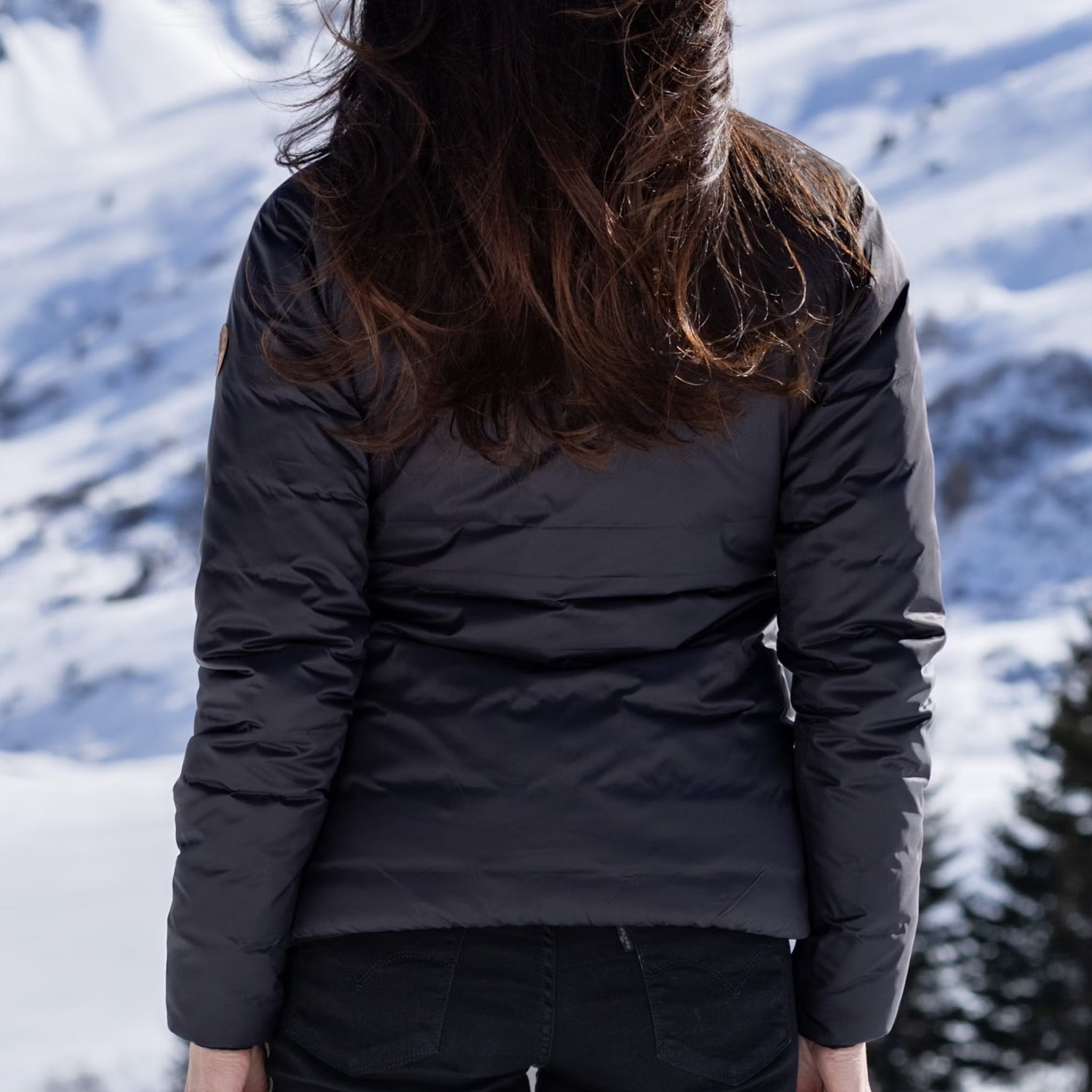 Frauen Jacke Thermo Alice black