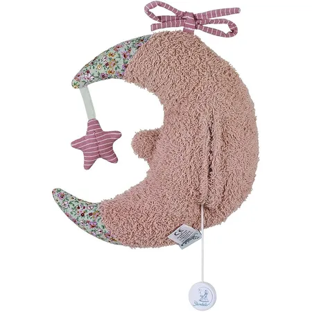 Sterntaler Spieluhr L Mond puder rosa