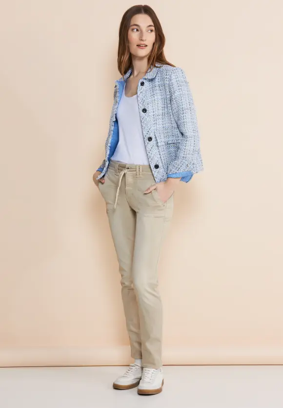 Loose Fit Jeans - soft sand washed