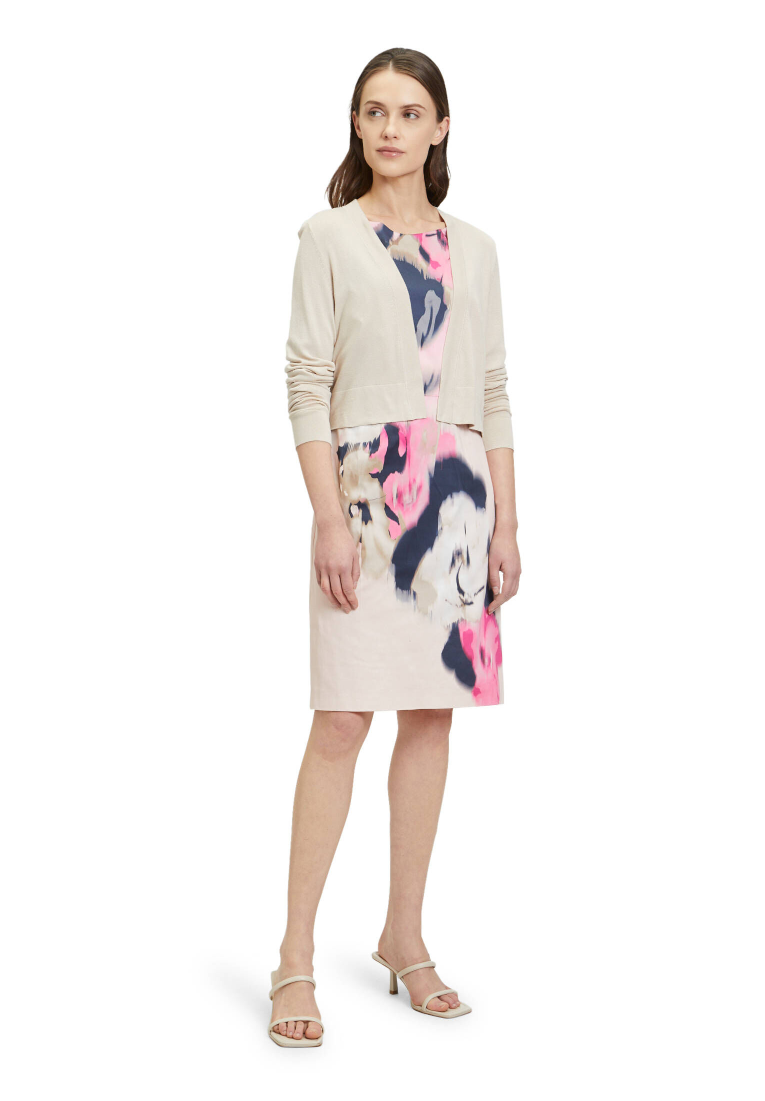 Betty & Co| Damen Strick-Cardigan ohne Verschluss