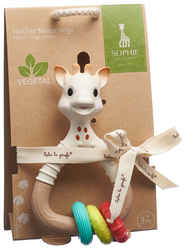 SOPHIE LA GIRAFE Rassel Natur'rings 1 Stk