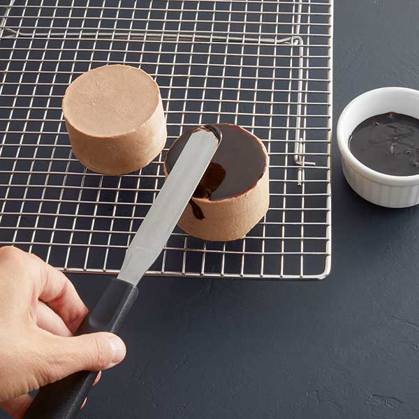 Set de 3 mini spatules inox Mathon
