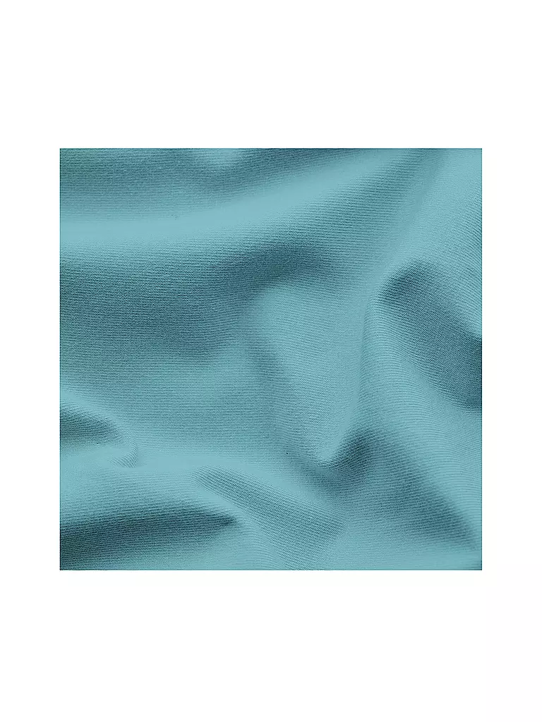 SCHLAFGUT Jersey Spannleintuch PURE 90x200cm Petrol Mid S  mint