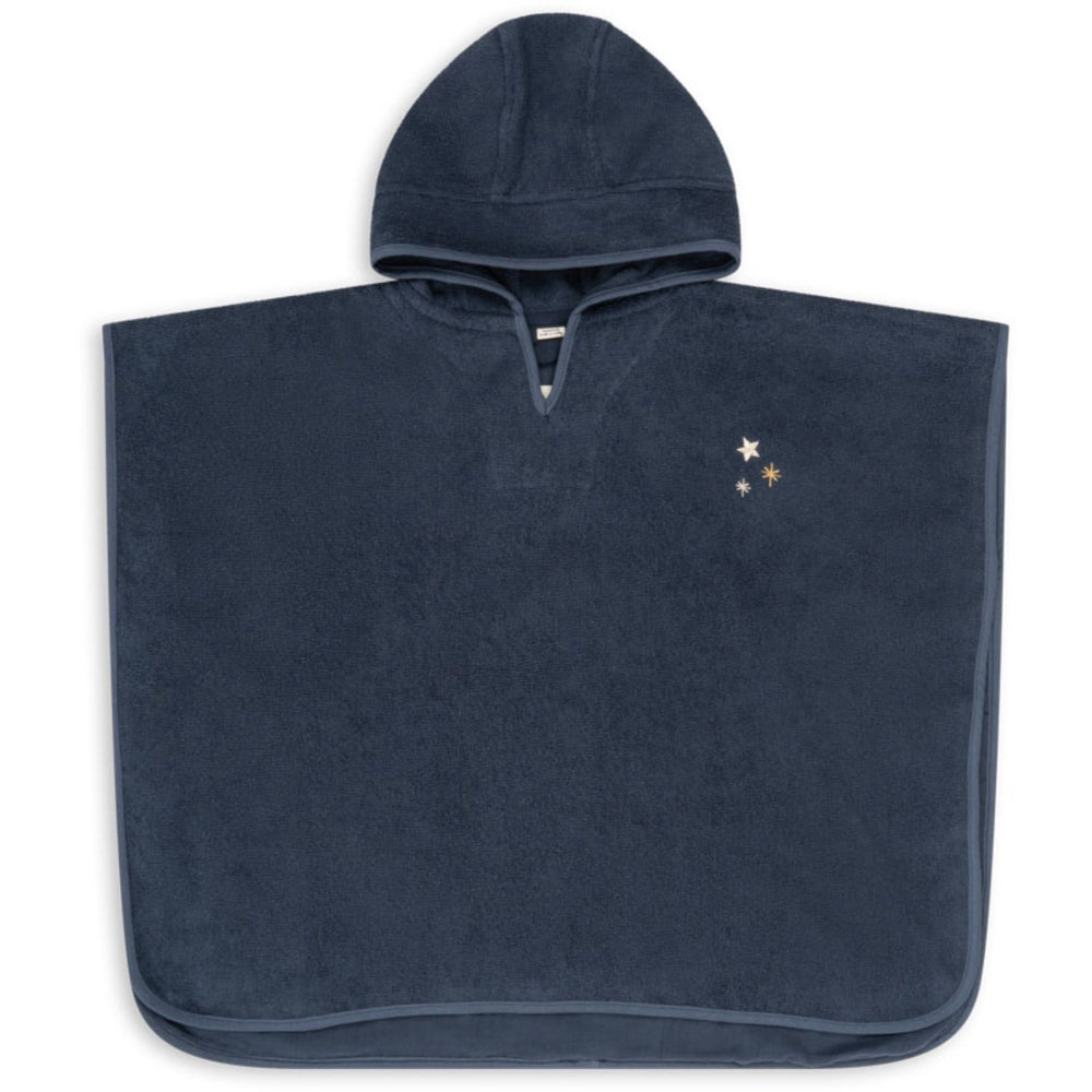 Køb Konges Sløjd Blue Nights Terry Poncho Gots