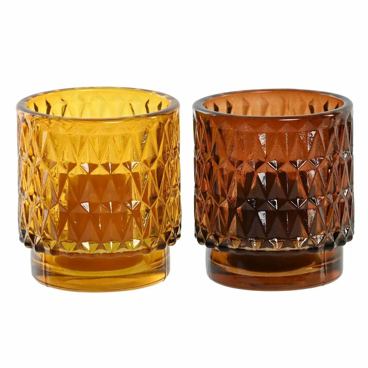 DKD Home Decor Ensemble Bougies Urbaine 36 g