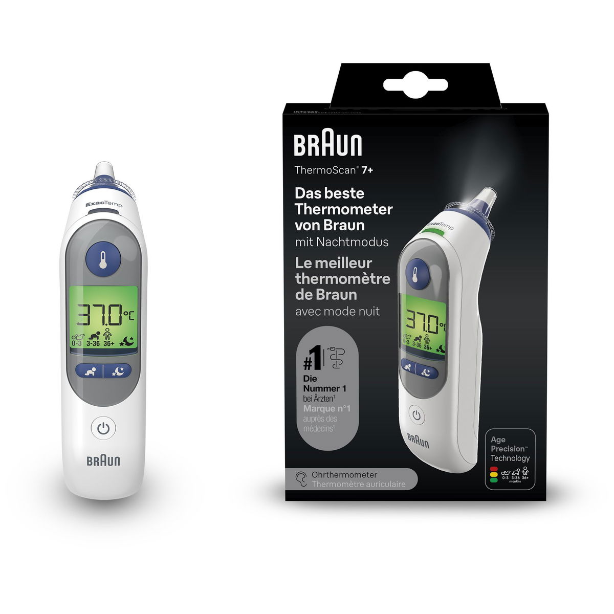 BraunBraun   ThermoScan 7+ IRT6525