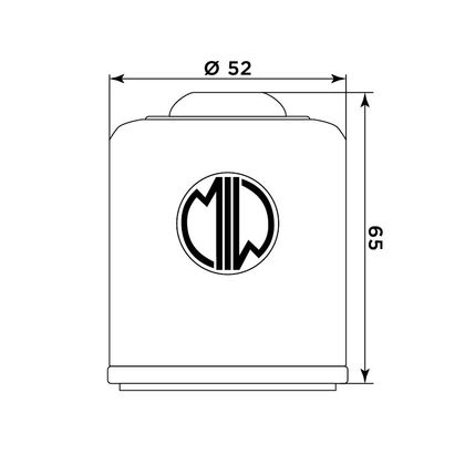 Filtre à huile Meiwa 268183 Type origine
