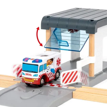 BRIO Polizei und Feuerwehr Set Deluxe