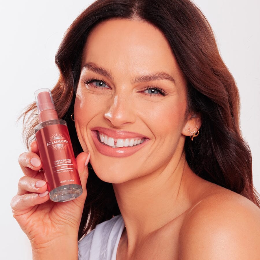 Bellamianta Fragrance Free Tanning Water dark