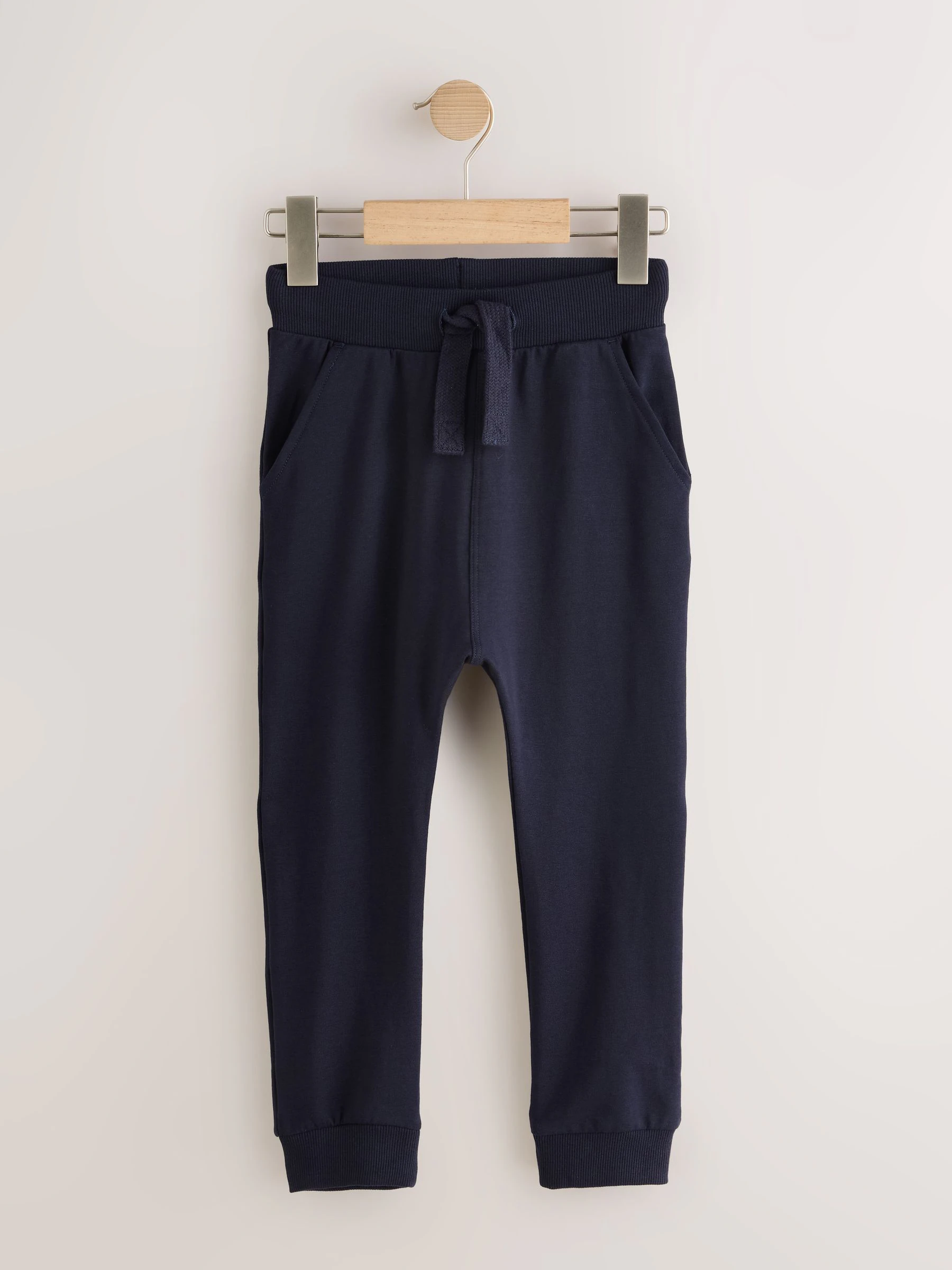 Zwart/marineblauw/grijs - Verpakking van 5 joggingbroeken (3mnd-7jr)