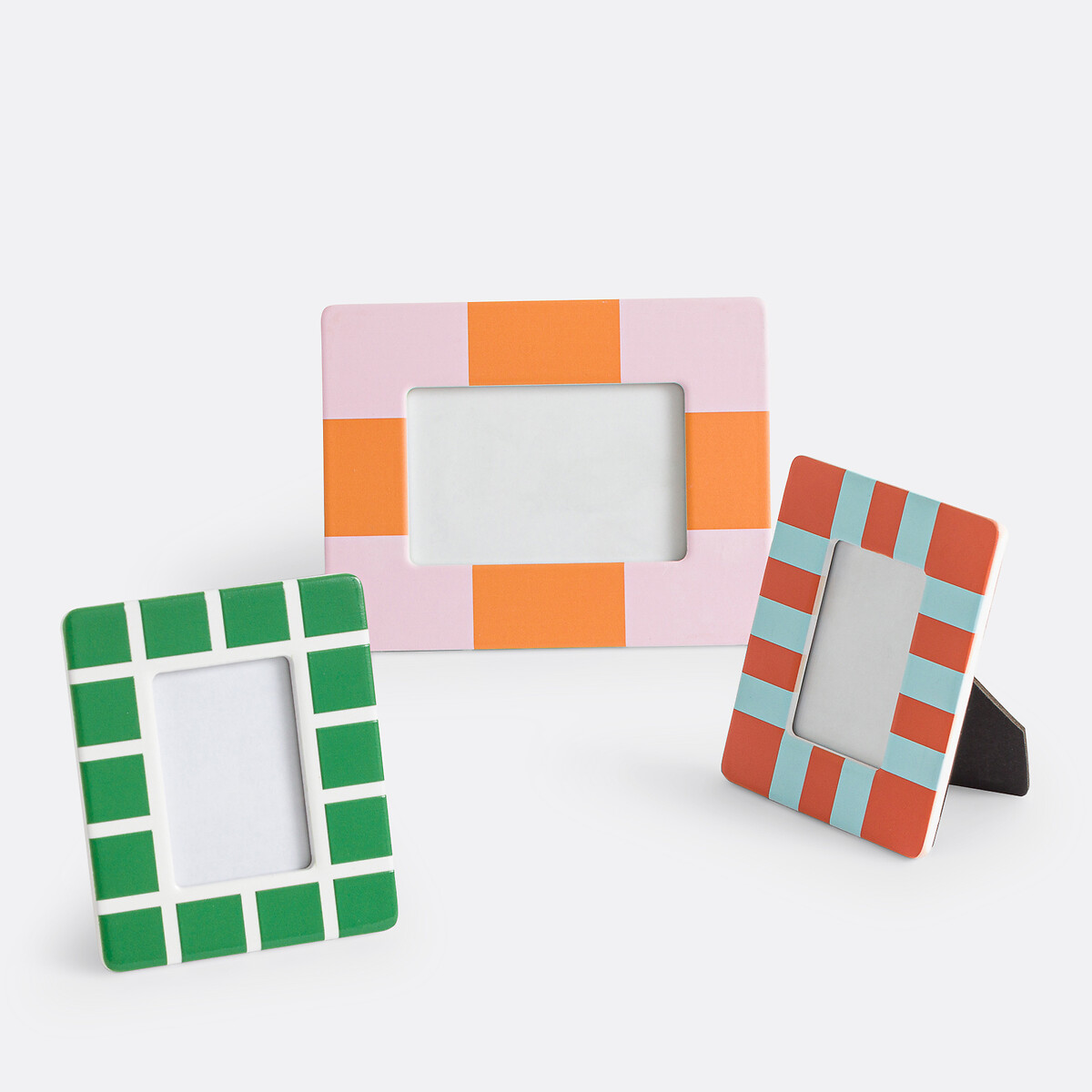LA REDOUTE INTERIEURS<br>Conjunto de 3 molduras em cerâmica, Calora
