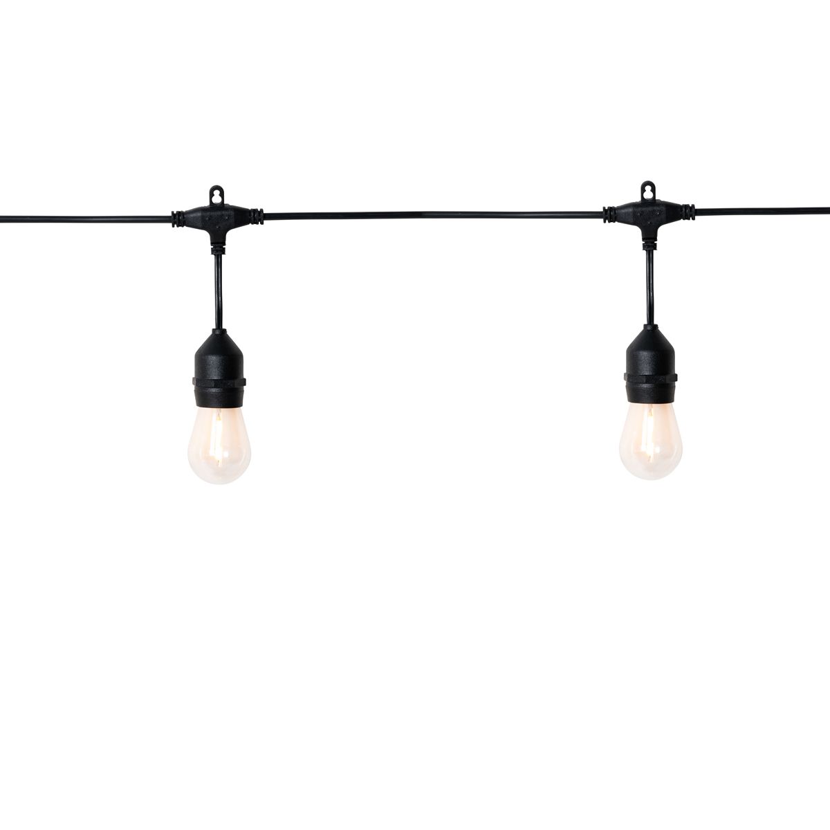 Buiten lichtsnoer 10m incl. LED 10-lichts solar - Russell