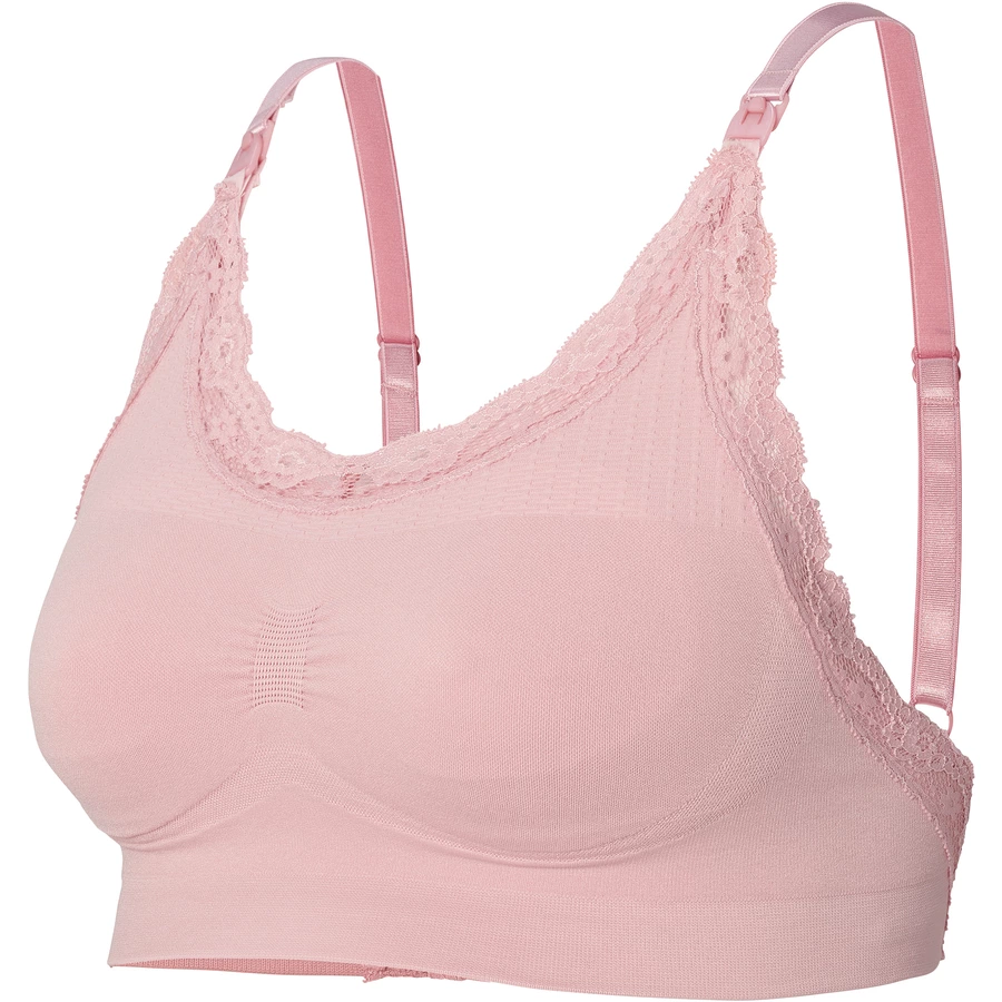 Noppies Nahtloser Still-BH Seamless nursing bra lace Pale Mauve