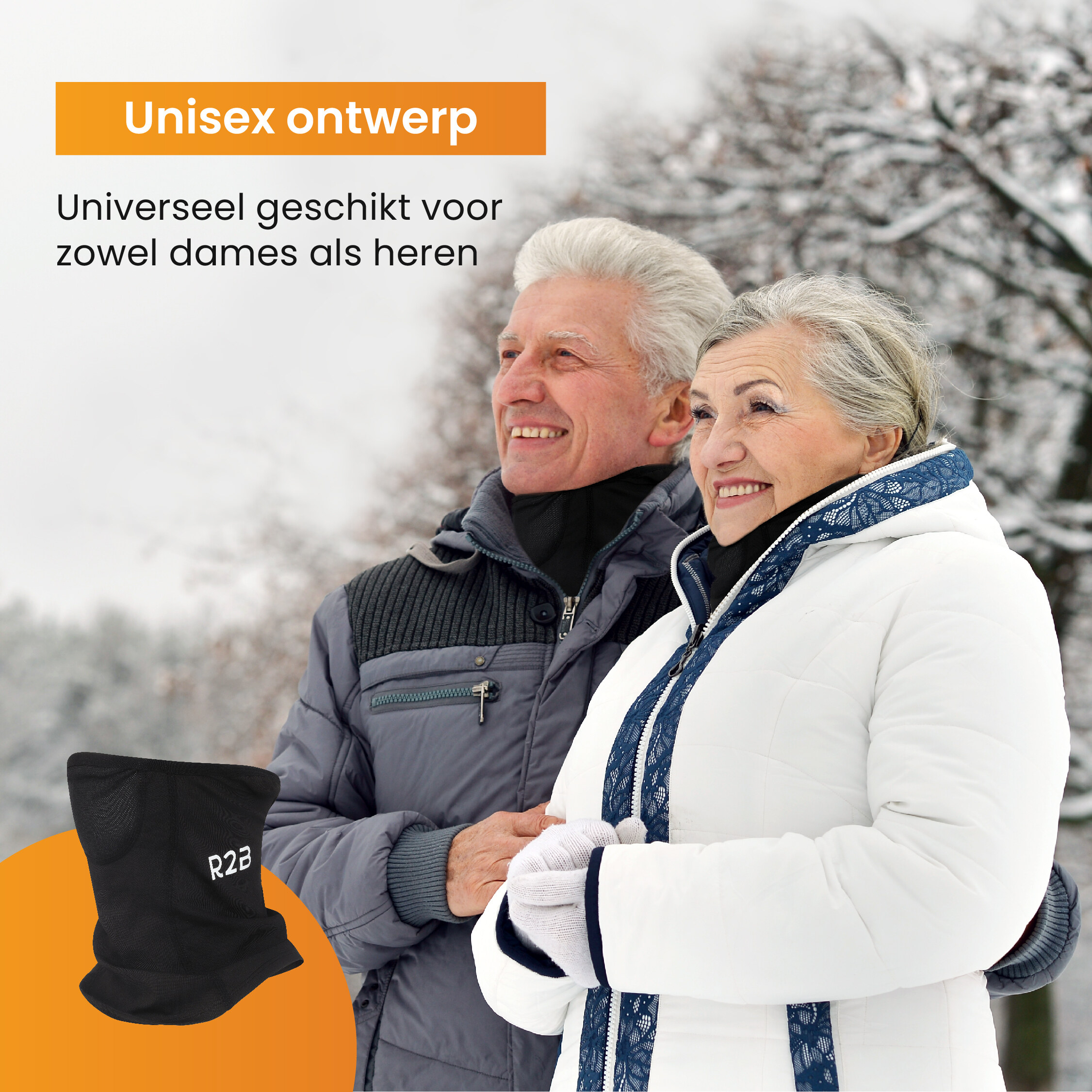 R2B Heren & Dames nekwarmer