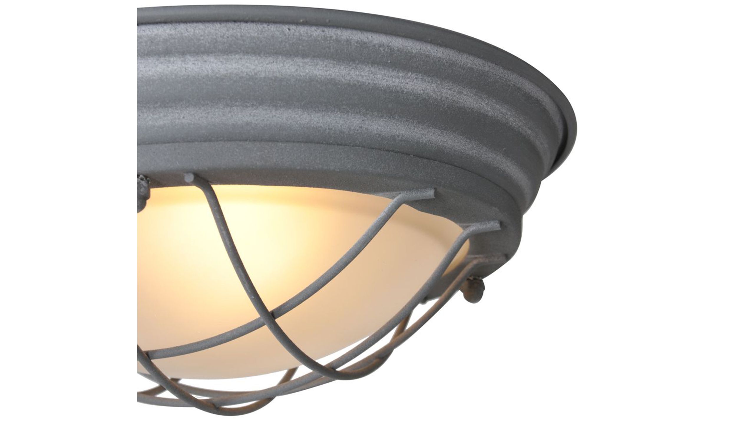 Plafondlamp 1357GR Lisanne Mexlite ⌀29  x H11 cm