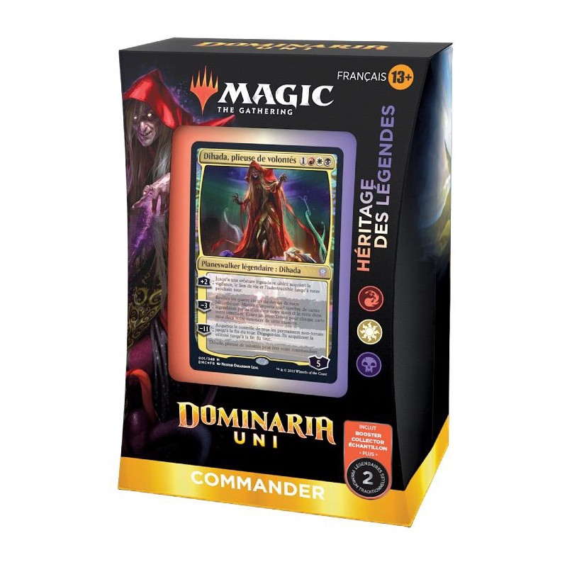 Magic the Gathering - Dominaria United Deck Commander Héritage des légendes - Dihada