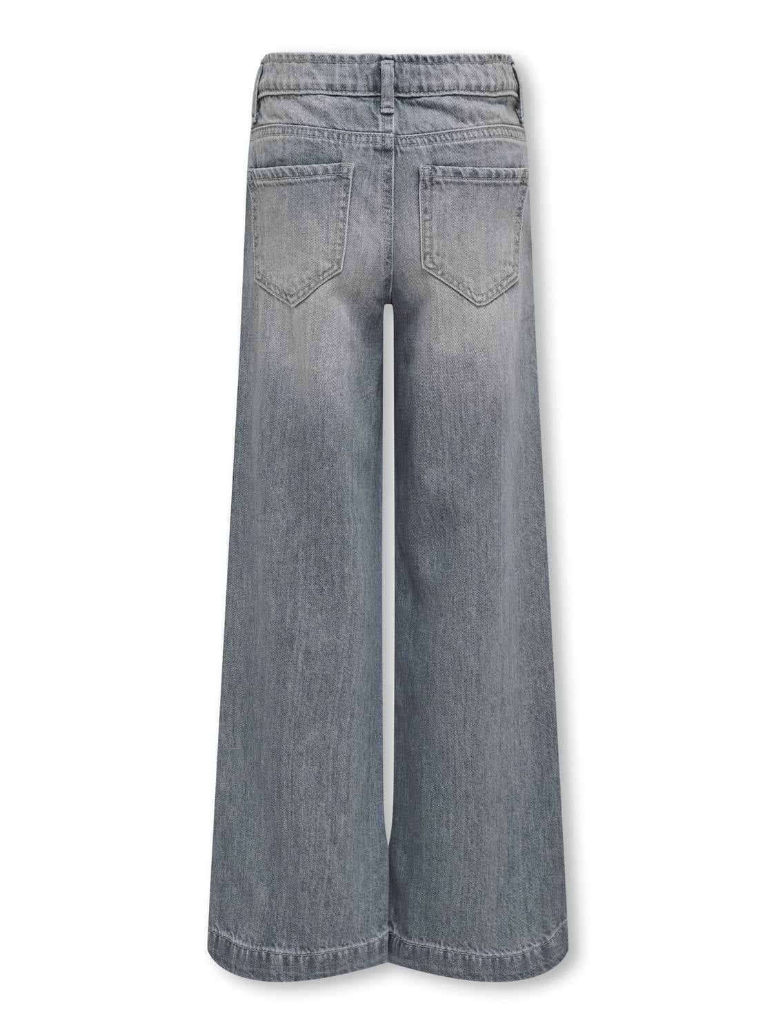 KMGCOMET Weiter Beinschnitt Jeans Grey Denim