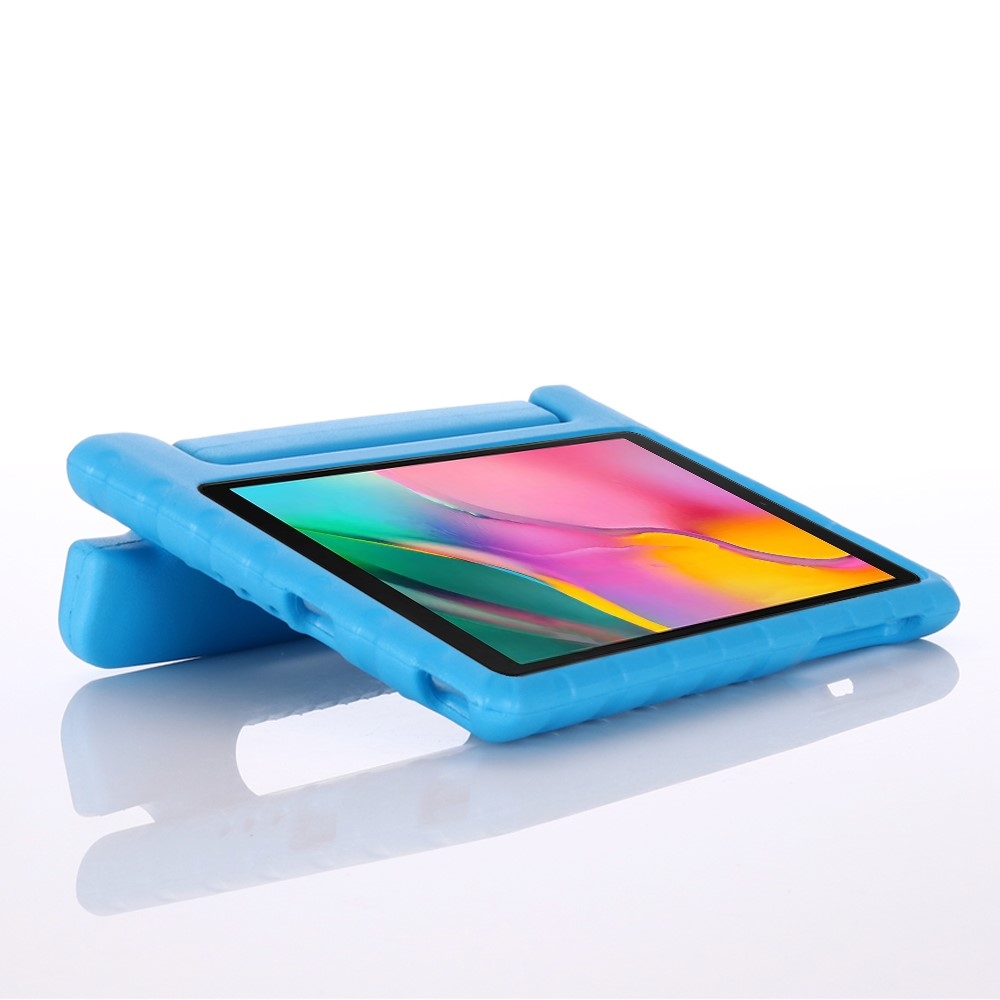 Samsung Galaxy Tab A 8.0 & S-Pen (2019) Stossfeste Schaumstoff Schutz Hülle   Griff für Kinder - Blau