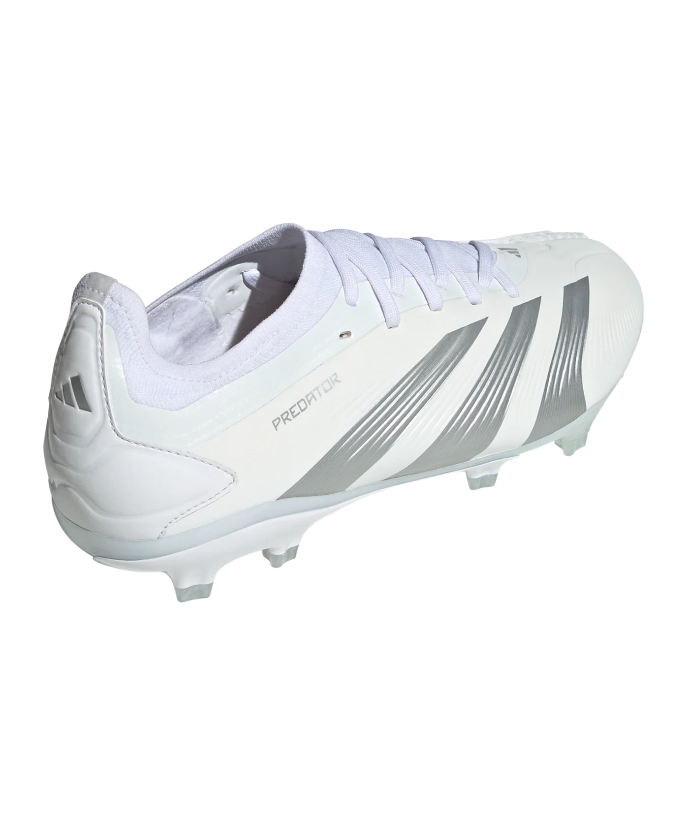 adidas Predator Pro FG Pearlized Weiss Silber Weiss