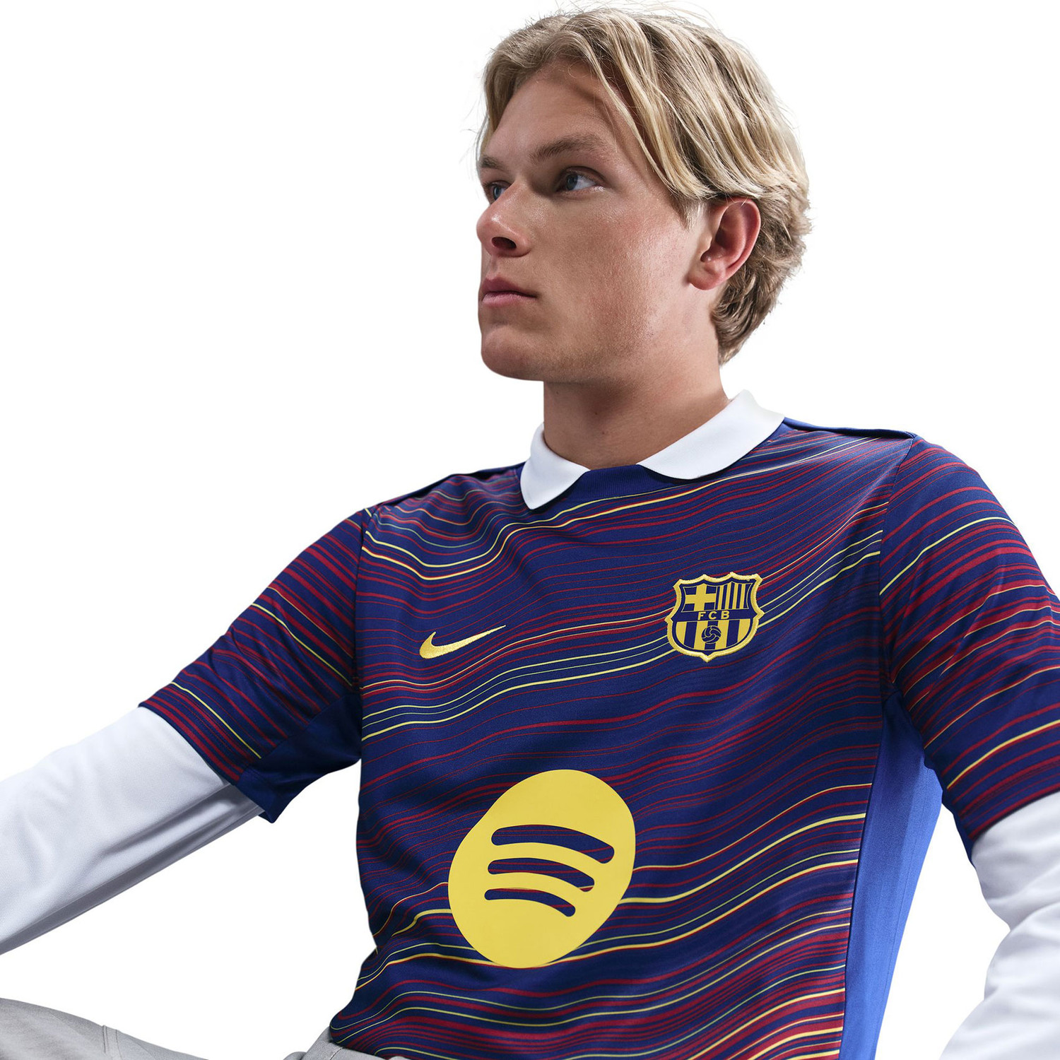 Nike FC Barcelona Pre-Match Top 2025/2026