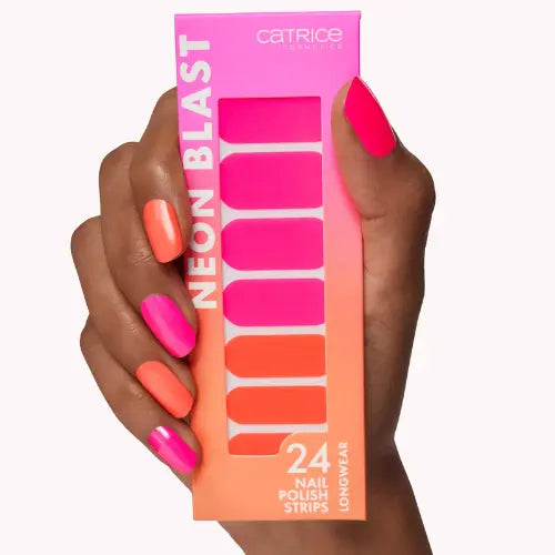Neon Blast Nail Polish Strips 020 Neon Thunder