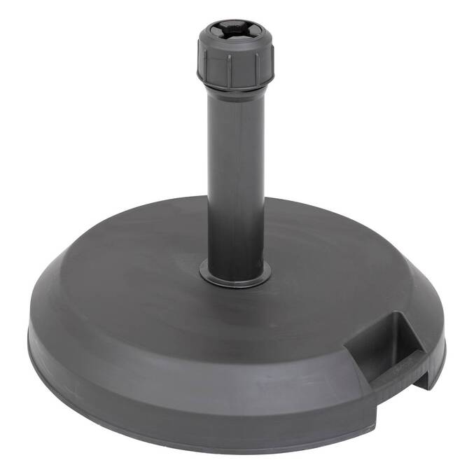 Pied de parasol droit HAULIO Noir