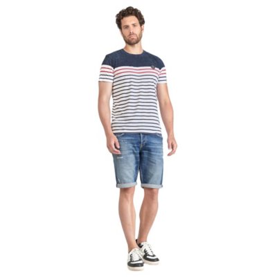 Tee-shirt à manches courtes homme Blank LE TEMPS DES CERISES