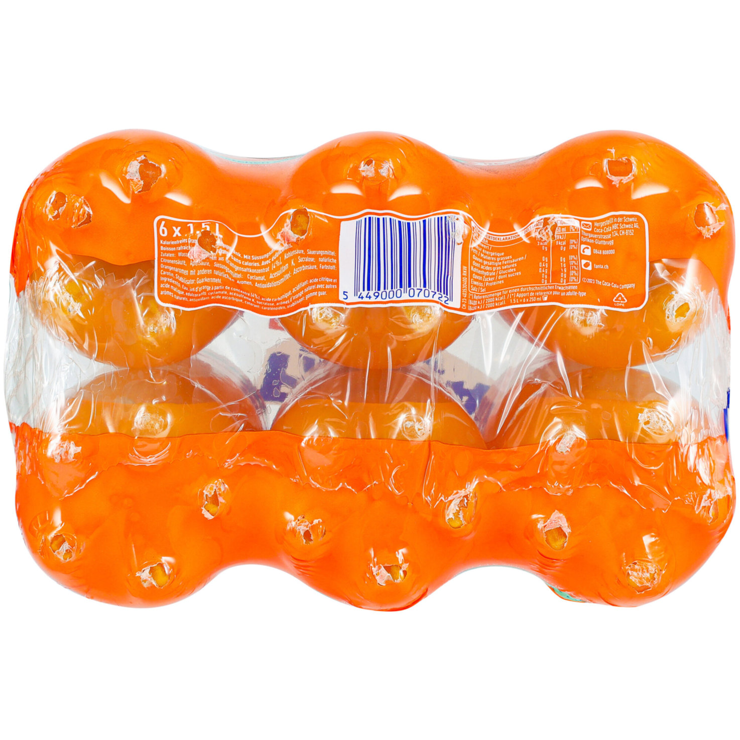 Fanta Orange Zero 6x1,5l